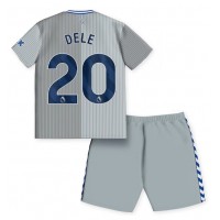 Everton Dele Alli #20 Tretí Detský futbalový dres 2023-24 Krátky Rukáv (+ trenírky)